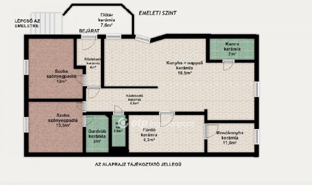 Eladó családi ház, Győrladaméren 159.9 M Ft, 6 szobás