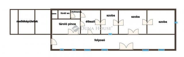 Eladó családi ház, Vaskúton 16.25 M Ft, 3 szobás