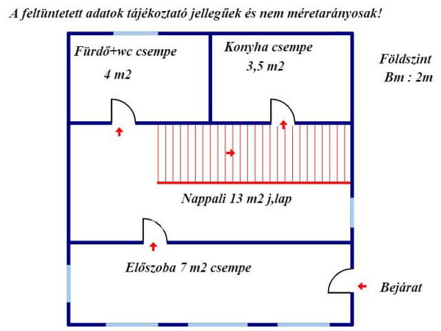 Eladó családi ház, Balassagyarmaton 23.5 M Ft, 2+1 szobás