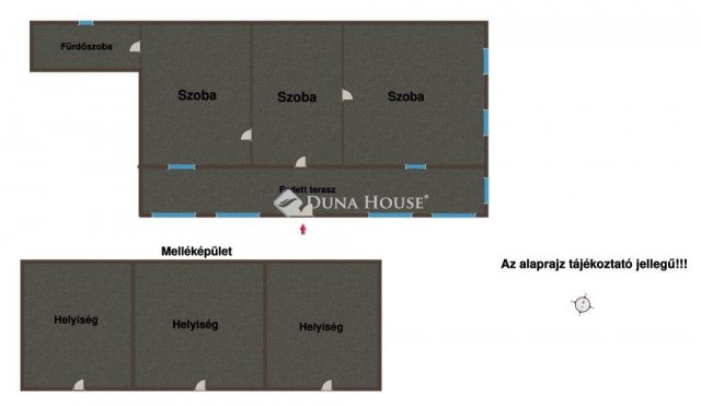 Eladó családi ház, Tiszacsegén, Bocskai utcában 7.5 M Ft