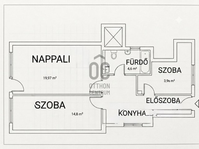 Eladó téglalakás, Budapesten, I. kerületben 97.4 M Ft, 3 szobás