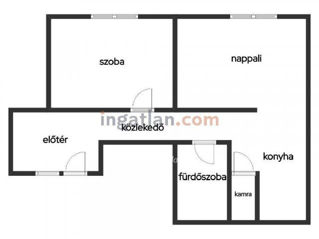 Eladó téglalakás, Budapesten, IV. kerületben 59.9 M Ft, 2 szobás