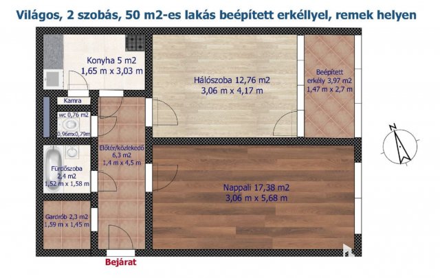 Eladó panellakás, Budapesten, XI. kerületben 83 M Ft, 2 szobás