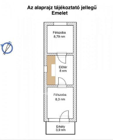 Eladó nyaraló, Nyúlon 59 M Ft, 1+3 szobás / költözzbe.hu
