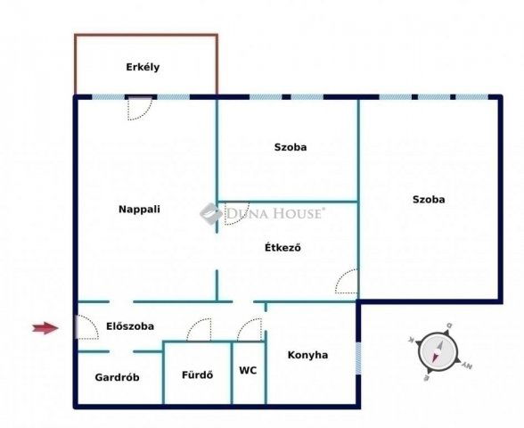 Eladó panellakás, Budapesten, XVIII. kerületben 63 M Ft, 3 szobás