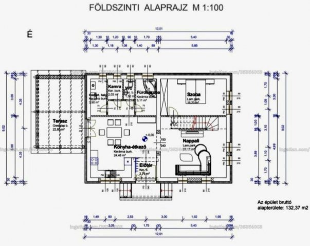 Eladó családi ház, Edelényben 34.4 M Ft, 5 szobás