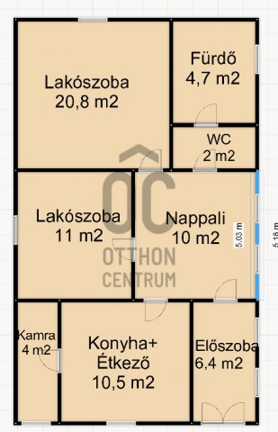 Eladó családi ház, Letenyén 28 M Ft, 3 szobás