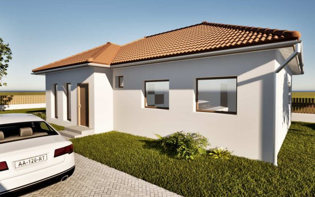 Eladó családi ház, Kiskunlacházán 85.9 M Ft, 3 szobás