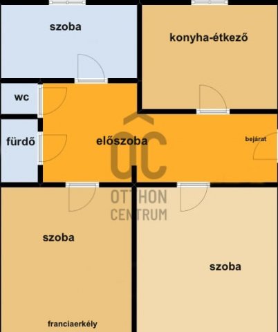 Eladó panellakás, Budapesten, XXI. kerületben 68 M Ft, 3 szobás