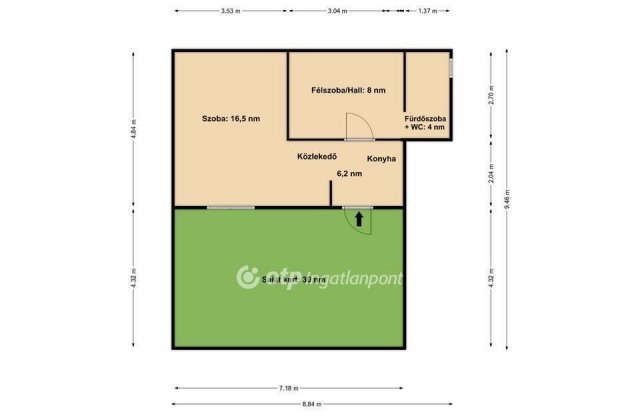 Eladó téglalakás, Budapesten, X. kerületben 37.9 M Ft