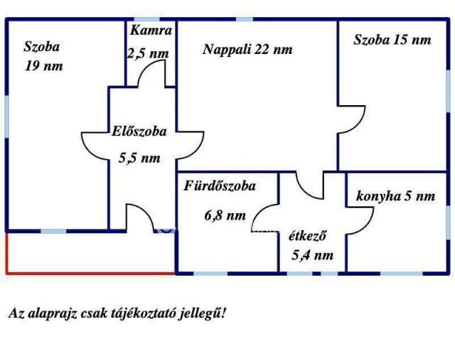 Eladó családi ház, Tápiószelén 20.5 M Ft, 2 szobás