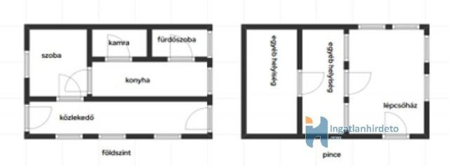 Eladó családi ház, Vasváron 16.9 M Ft, 1 szobás