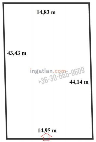 Eladó telek, Budapesten, XXIII. kerületben 79.9 M Ft
