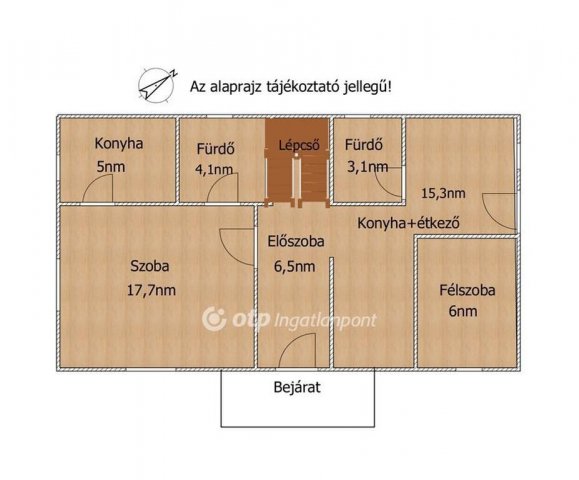 Eladó családi ház, Gyálon 60 M Ft, 3+2 szobás