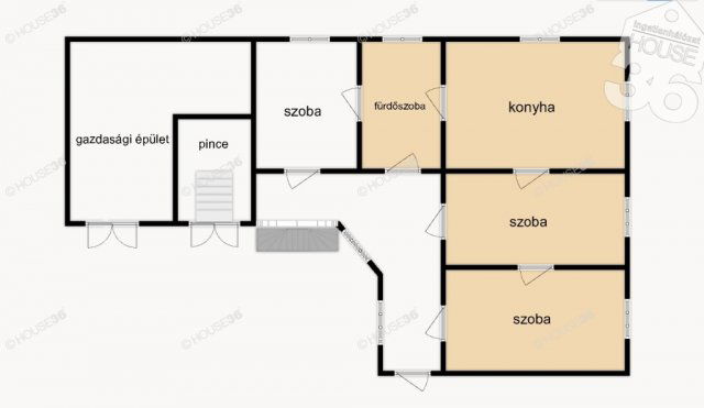 Eladó családi ház, Izsákon 15.95 M Ft, 3 szobás