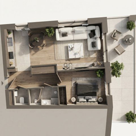 Eladó téglalakás, Siófokon 89.9 M Ft, 2 szobás