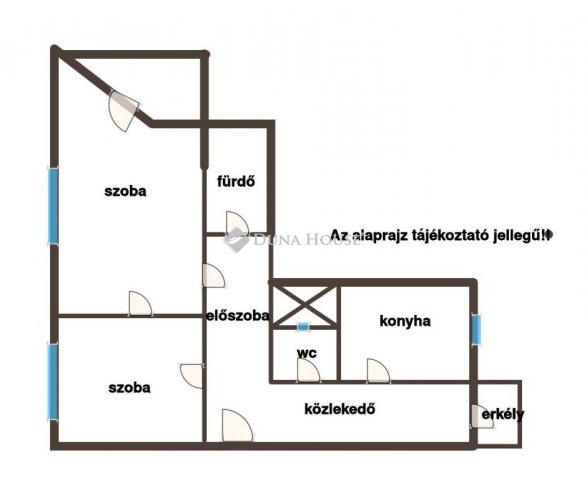 Kiadó téglalakás, albérlet, Pécsett, Búza téren 170 E Ft / hó