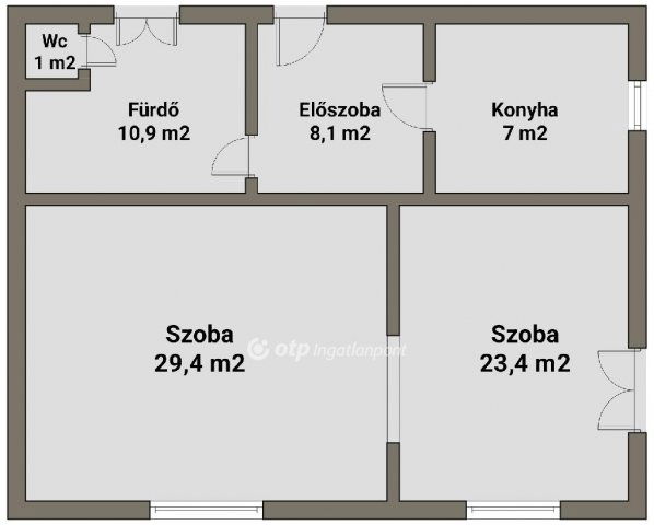 Eladó családi ház, Gyulaházán 16 M Ft, 2 szobás