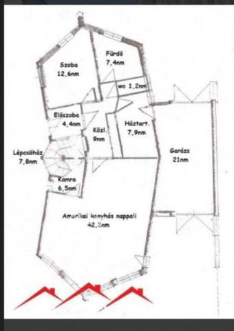 Eladó családi ház, Békéscsabán 88.8 M Ft, 3 szobás