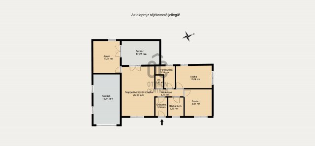 Eladó családi ház, Abában 74.9 M Ft, 4 szobás