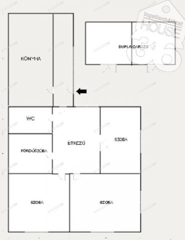 Eladó családi ház, Kunszálláson 62 M Ft, 3 szobás