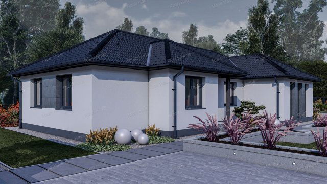 Eladó családi ház, Péren 93.41 M Ft, 5 szobás