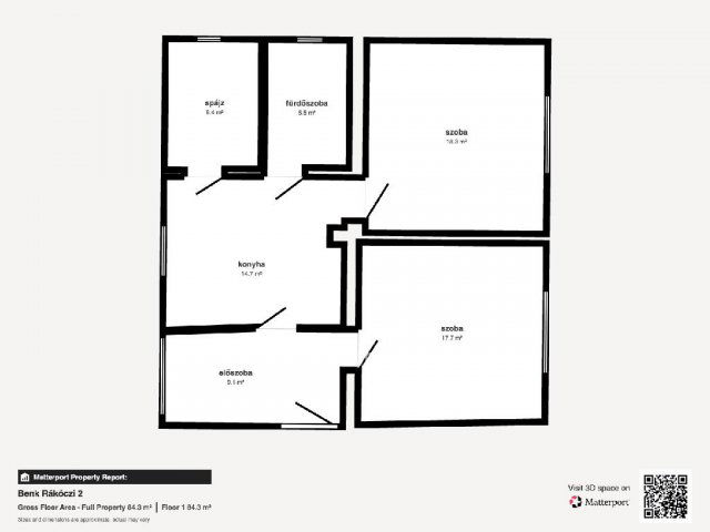 Eladó családi ház, Benken 10 M Ft, 2 szobás