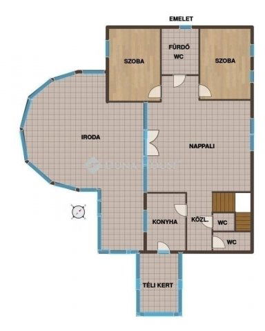 Eladó családi ház, Budapesten, XV. kerületben 250 M Ft, 7 szobás