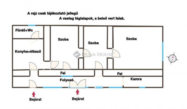Eladó családi ház, Daruszentmiklóson 26.4 M Ft, 3 szobás