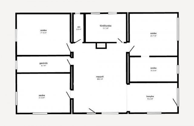 Eladó családi ház, Poroszlón 79.99 M Ft, 4+1 szobás