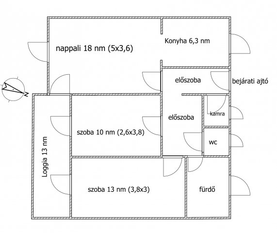 Kiadó téglalakás, albérlet, Debrecenben, Apafi utcában