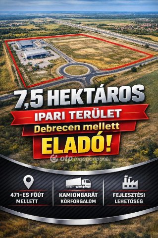Eladó ipari ingatlan, Hajdúsámsonon 950 M Ft