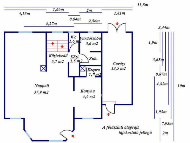 Eladó családi ház, Kecskeméten 98 M Ft, 4+1 szobás