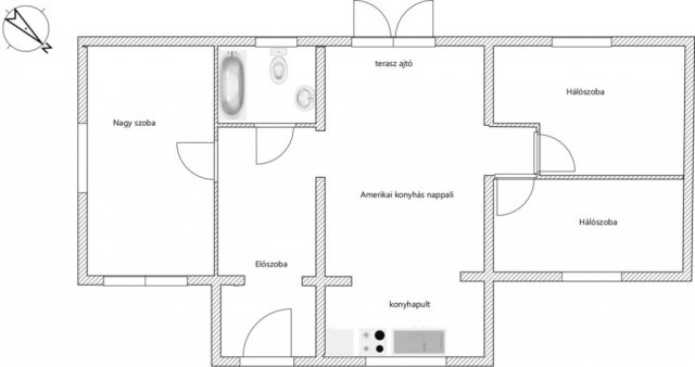 Eladó családi ház, Érden, Fátyolvirág utcában 89.6 M Ft