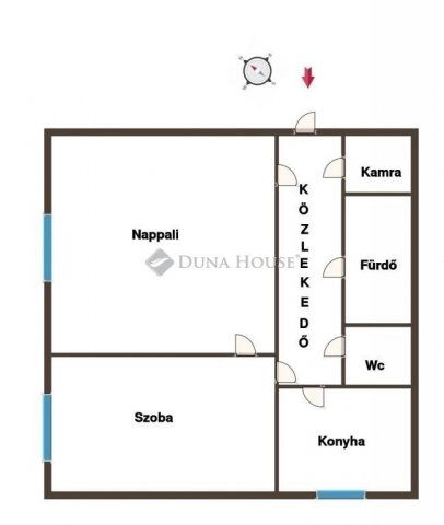 Eladó panellakás, Kecskeméten 47.9 M Ft, 2 szobás