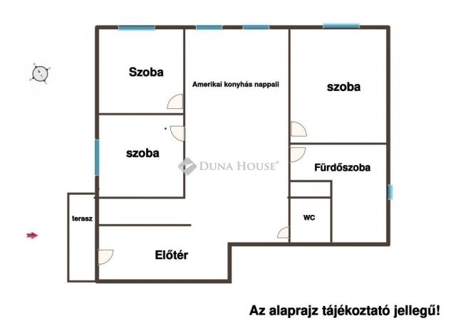 Eladó téglalakás, Szegeden 75.5 M Ft, 4 szobás