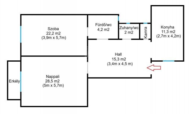 Eladó téglalakás, Budapesten, II. kerületben 138.5 M Ft