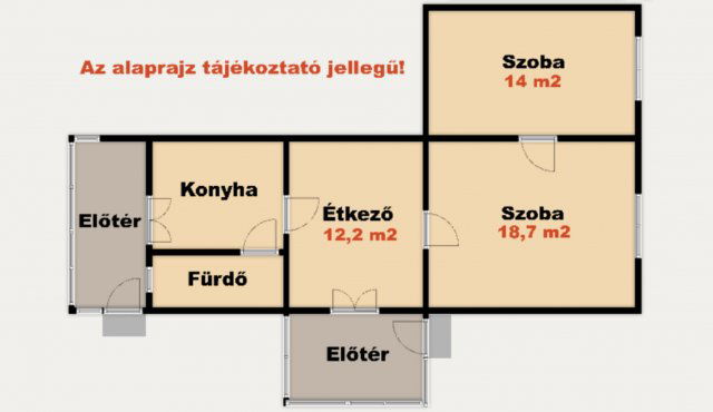 Eladó családi ház, Kiskunfélegyházán 29.9 M Ft, 2 szobás