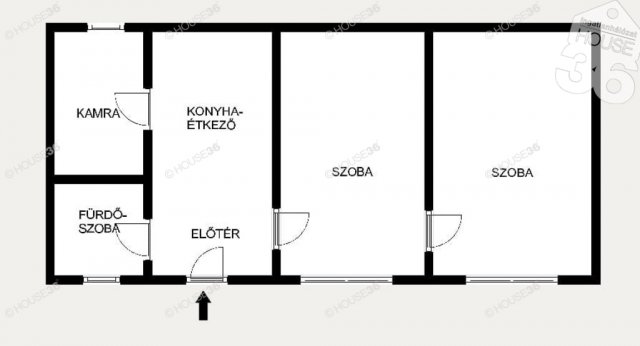 Eladó téglalakás, Kecskeméten 42 M Ft, 2 szobás
