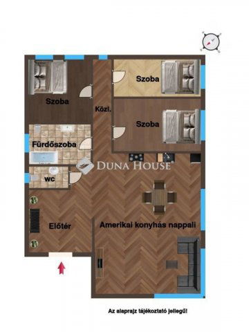 Eladó családi ház, Királyszentistvánon 66.5 M Ft, 3+1 szobás