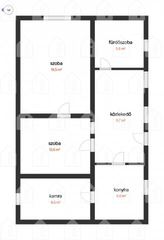 Eladó családi ház, Törökszentmiklóson 11 M Ft, 2 szobás