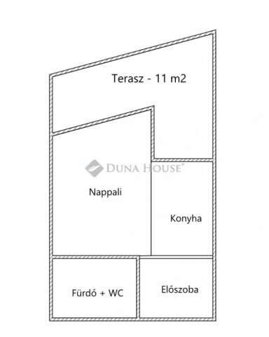 Eladó téglalakás, Budapesten, VIII. kerületben 75 M Ft, 1 szobás