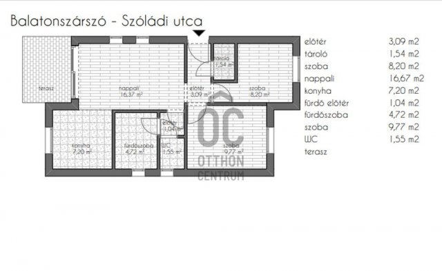 Eladó nyaraló, Balatonszárszón 56.5 M Ft, 3 szobás