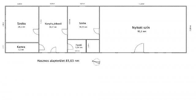 Eladó családi ház, Halimbán 27.9 M Ft, 2 szobás