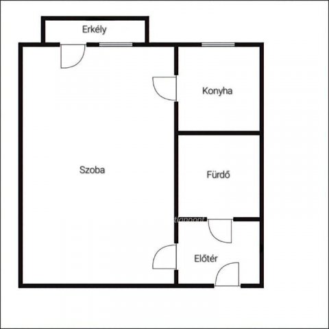 Eladó panellakás, Miskolcon 19.9 M Ft, 1 szobás