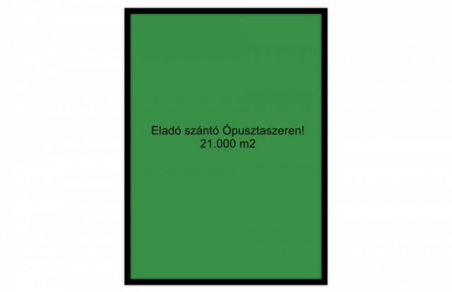Eladó mezogazdasagi ingatlan, Ópusztaszeren 6 M Ft