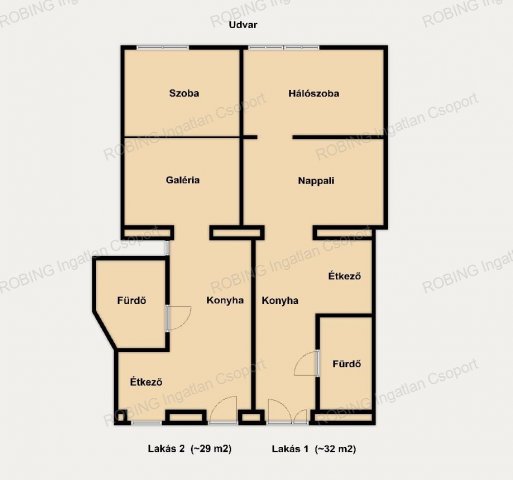 Eladó téglalakás, VI. kerületben, Székely Bertalan utcában