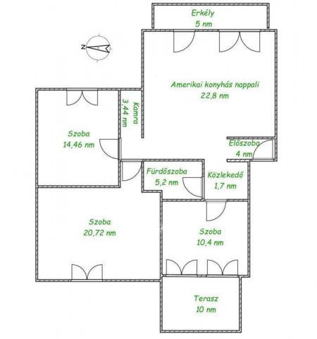 Eladó téglalakás, Dunakeszin 87 M Ft, 3+1 szobás