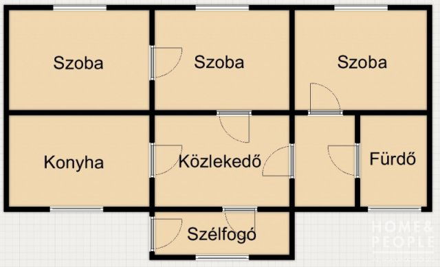 Eladó családi ház, Szegeden 50.99 M Ft, 3 szobás