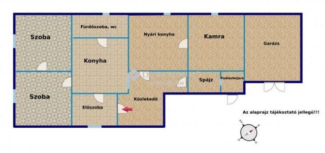 Eladó családi ház, Vácrátóton 46 M Ft, 2 szobás